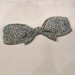 Women’s French connection strapless bikini top